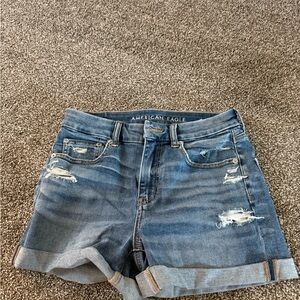 American Eagle Outfitters Blue Denim Women's Shorts